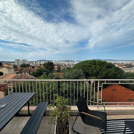 T4 Avec Terrasse Et Garage Prive Apartment Toulon Ngoại thất bức ảnh