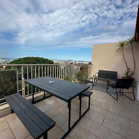 T4 Avec Terrasse Et Garage Prive Apartment Toulon Ngoại thất bức ảnh